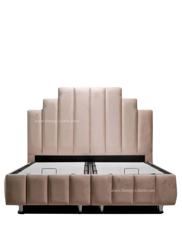 Lit coffre Polo Beige