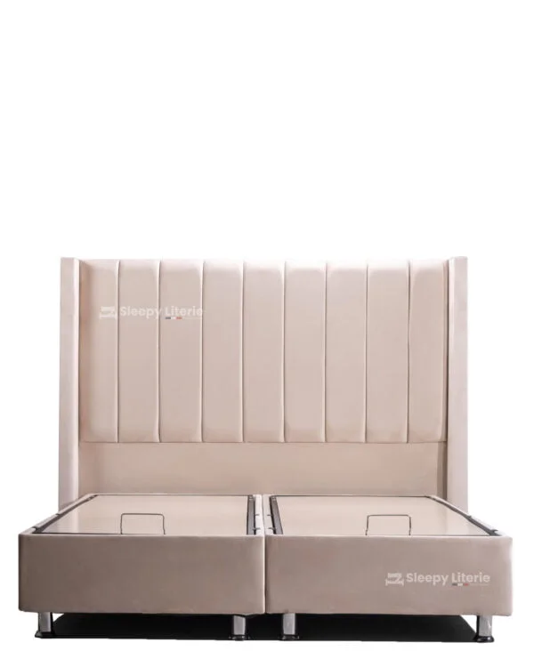 Lit coffre Tokyo II Beige | Eco