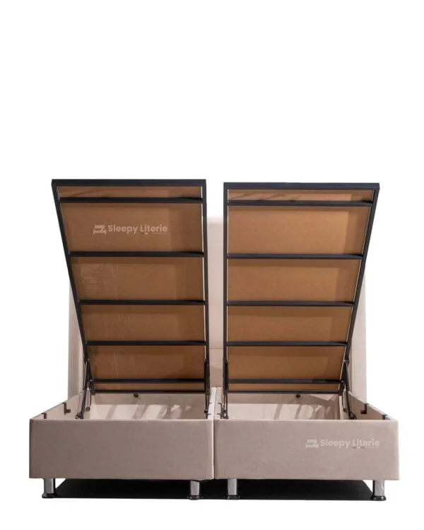 Lit coffre Tokyo II Beige | Eco – Image 3