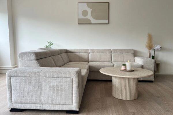 Canapé d’Angle KAROLA - Beige Marbella – Image 2