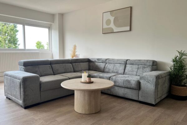 Canapé d’Angle KAROLA - Gris Marbella – Image 5